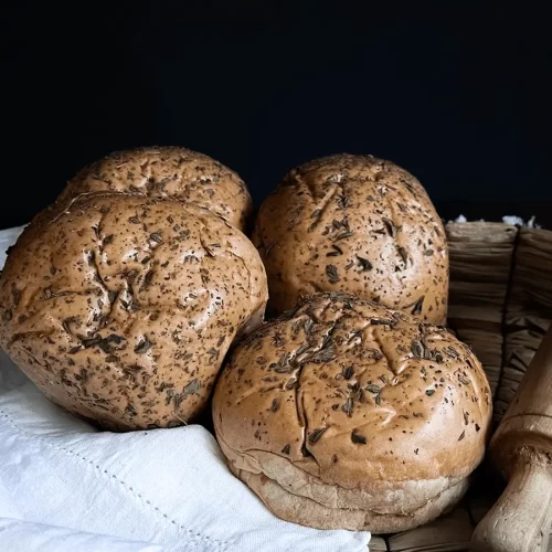 Pan Hamburguesa Oregano