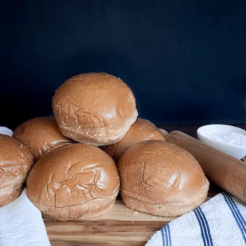 Pan Hamburguesa Brioche